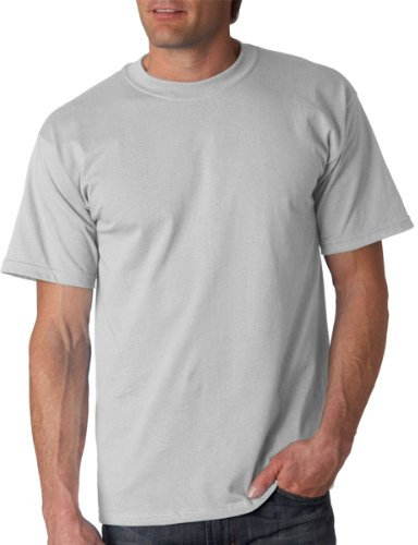 Gildan Mens Ultra Cotton Short Sleeve T-Shirt (2XL) (Ice Grey)