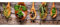 Eurographics 30x80, DG-DT50005 Spoons und Herbs Glasbild, Glas, braun, 80 x 30 x 2 cm