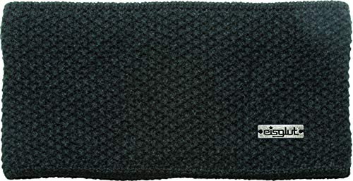 Eisglut Unisex – Erwachsene Free Stirnband, SCHWARZ, M/57-58cm
