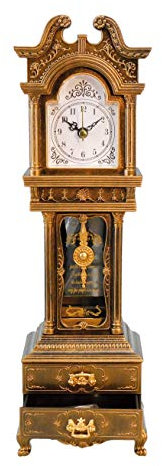 Musicbox Königreich Großvater Uhr, mit bekannten Melodie gespielt Wird Dekoratives Produkt