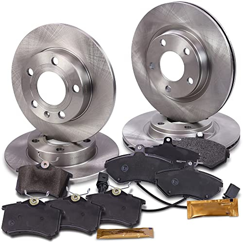 BESTPRICE ATP Bremsenset inkl. Bremsscheiben vorne Ø 280 mm + hinten Ø 245 mm +