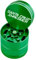 Santa Cruz Shredder Metal Herb Grinder Knurled Top for Stronger Grip 3 Piece Small 1.7 (Green)
