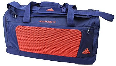 Adidas Sporttasche Tasche Reisetasche Umhängetasche blau - orange