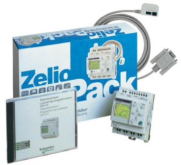 ZELIO II: SR2B201BD + SOFTWARE + CABLE
