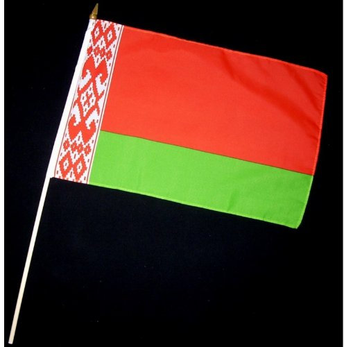 Everflag Stock-Flagge 30 x 45 : Weißrussland