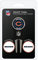 Team Golf NFL Chicago Bears Pitchgabel-Set mit 3 Golfballmarkierern, Pitchgabel mit 3 Golfballmarkierern, Marker sind abnehmbar, magnetisch, doppelseitig, Emaille