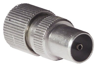 kenable TV Aerial RF Male Self Crimping Coax Plug for Coaxial Cables - No Tools Required - Quick Install Connector