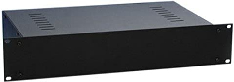 Adam Hall 19 Parts 87408 V - 19 Housing 2 U rackmount with Vent Slots