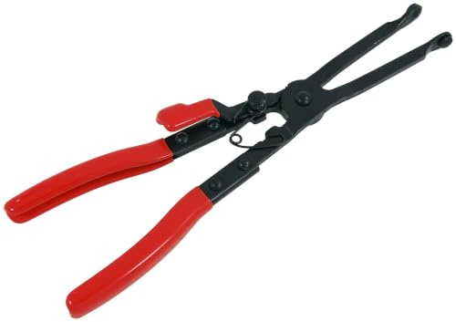 Neilsen CT2099 300mm Exhaust Spring Clamp Pliers 60mm Jaw Capacity | 300mm length, 60mm jaw capacity, Compatible with Citroen, compatible with Peugeot, compatible with Renault