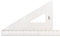Westcott P390-14 Profi-Dreieck, 35,5 cm, 30/60 Grad, transparent