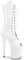 Pleaser FLAMINGO-1051 Wht Pat/Wht UK 4 (EU 37)