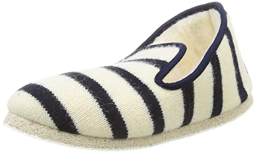 Armor Lux Herren Maoutig Nature/Schiff Hausschuh, Marinebeige, 44 EU