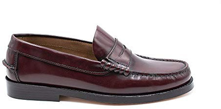 Mocassini Castellanos Edward's, colore: Bordeaux, viola (bordeaux), 44 EU