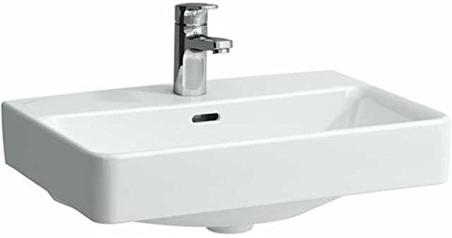 Laufen Waschtisch kompakt Unterseite geschliffen Laufen PRO ohne Hahnloch 600x380 weiß, 81795900010