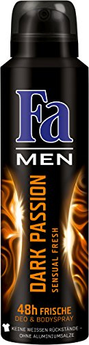 Fa Men Dark Passion 48h Deospray, 6er Pack (6 x 150 ml)