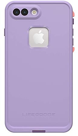 LifeProof FRFRE Series wasserdichte Schutzhülle für iPhone 8 Plus & 7 Plus (nur in Einzelhandelsverpackung) – Chakra (Rose/Fusion Coral/Royal Lila)