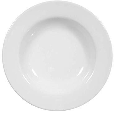 Seltmann Weiden Rondo Weiss Uni Suppenteller 23 cm / 1 Stück