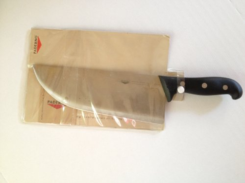 Paderno 18224-28 Coltello Mezzo Colpo, in Acciaio, 28 cm, 0.75 kg