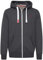 Solid SDBennZip Herren Sweatjacke Kapuzenjacke Hoodie mit Kapuze Reißverschluss Kordelzug Label-Details Baumwollmischung Regular fit, Größe:M, Farbe:Med Grey (8254)