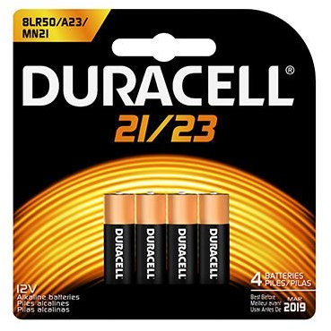 Duracell Alkaline 12V 21/23 Security Batteries - 2-Pack, Model# MN212B2PK09