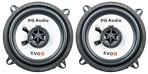PG Audio 1 Paar EVO II 13.2, 13 cm Coaxial Auto Lautsprecher, Neu-Ware
