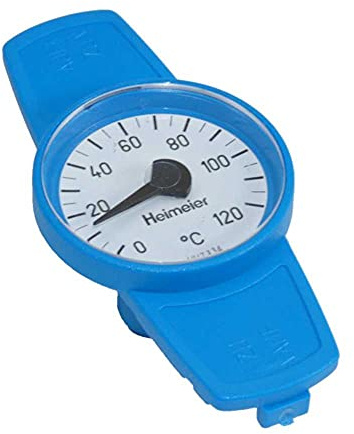 Heimeier Thermometer-Einsatz blau passend zu Globo D