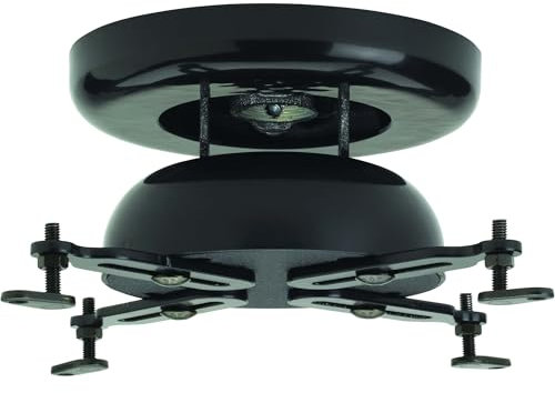 SANUS Vision VMPR1B Universal Ceiling Mount for Projector - Black