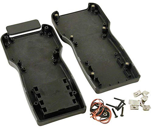 HAMMOND ELECTRONICS Tragbares Gehäuse 1553TBKBAT ABS, schwarz, 210 x 100 x 32, 1 Stück