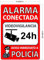 Cartel Videovigilancia A4 con Adhesivo y Agujeros para Fijación | Zona Videovigilada | Placa Disuasoria en PVC Flexible| Cartel Camara Vigilancia | Aviso Zona Videovigilada con Alarma Conectada |