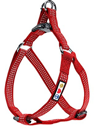 Harnais ajustable et souple réfléchissant pour chiot/chien Pawtitas Pet