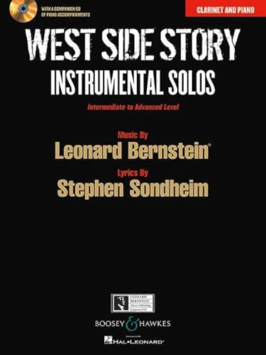 West Side Story Instrumental Solos +cd --- Clarinette et Piano