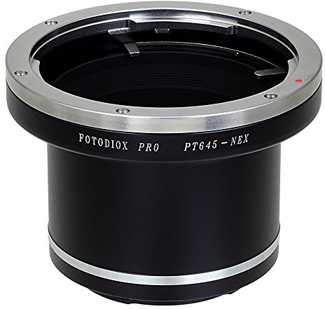Fotodiox Pro Lens Mount Adapter Compatible with Pentax 645 Lenses on Sony E-Mount Cameras
