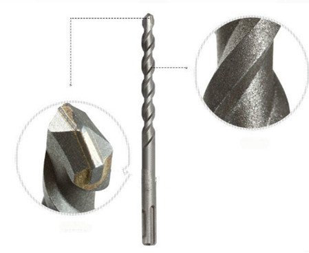 Gowe 28 * 800 mm 2,8 cm de diamètre en alliage de SDS-Plus murale Core forets pour Bosch perceuse machine/carrelage évider Pits