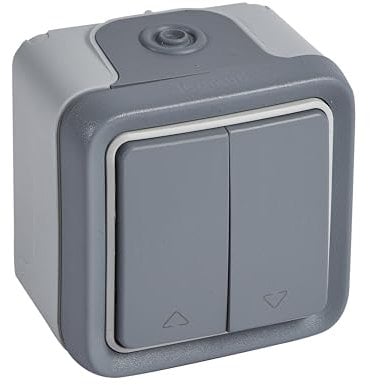 Legrand plexo - Pulsador doble superficie mbloc plexo