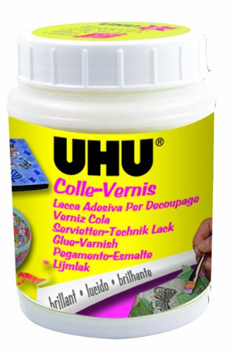 UHU Colle Vernis pour serviette 150 ml Lot de 6