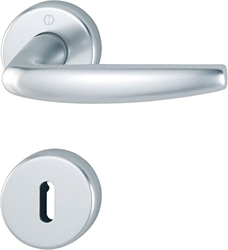 HOPPE Rosetten-Garnitur 'Atlanta' Aluminium Natur 1530/42KV/42KVS - 2320913