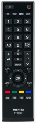 Toshiba Remote Contro for 37RV625DB - 42AV635DB - 42RV635DB