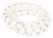 Armbänder Fashion Hochzeit Braut Klar Künstliche Perle 3 Reihen Strass Stretch elastischen Armreif