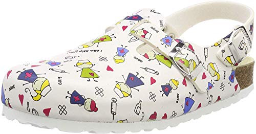 Weeger Wörishofer Bio M. Correa de Talón - Blanco (Hermana Hermana), 38 EU