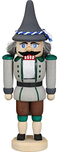 Seiffener Volkskunst Nussknacker Bayer auf Dem Oktoberfest, 15 cm Hoch, Original Erzgebirge SV 11414