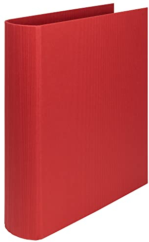 Rössler Papier 1316452365 - S.O.H.O. Ringbuch für DIN A4, 5 cm Füllhöhe, 4-Ring-Mechanik, Rot, 1 Stück