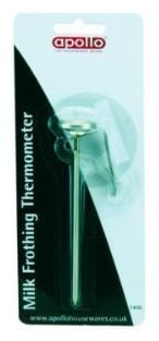APOLLO Milk Frothing Thermometer, Multi-Colour, 13.6x3x5