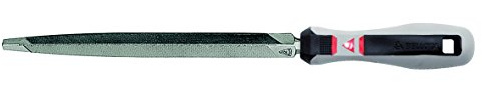 Bellota 4042-8 V MB - Lima sierra triangular normal (mango bimaterial, 8)
