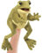 Folkmanis Funny Frog Puppet