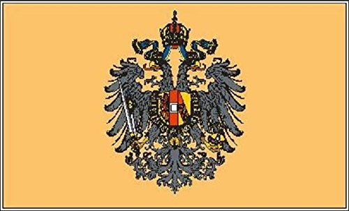 U24 Drapeau du l'Autriche de la Hongrie Aigle 90 x 150 cm