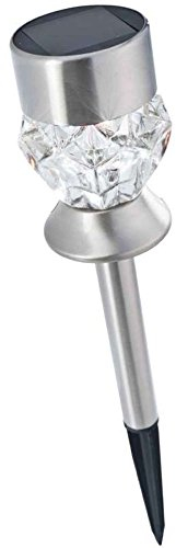 Colour Changing Crystal Glass Solar Stake Light