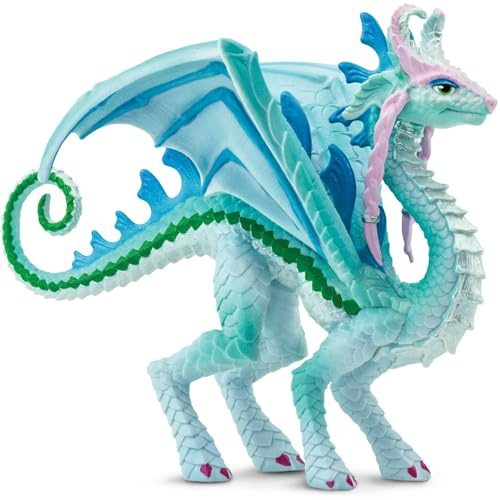 Safari Ltd. Princess Dragon Figurine - Detailed Enchanting 5.5 Model Figure - Fun Fantasy Play Toy for Boys, Girls & Kids Ages 4+