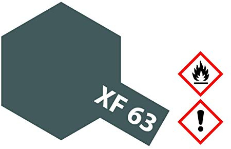 Peinture Acrylique Tamiya Gris Panzer Mat XF63