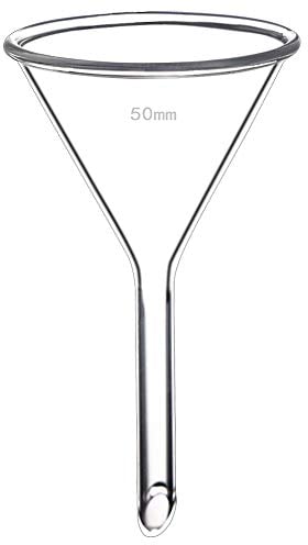 Embudo de vidrio de SEOH Neutral cristal 50 mm 50 mm Stem