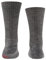 FALKE Unisex Kinder Socken Active Warm K So Wolle Funktionsmaterial dick atmungsaktiv einfarbig 1 Paar, Grau Asphalt Melange 3180, 23-26